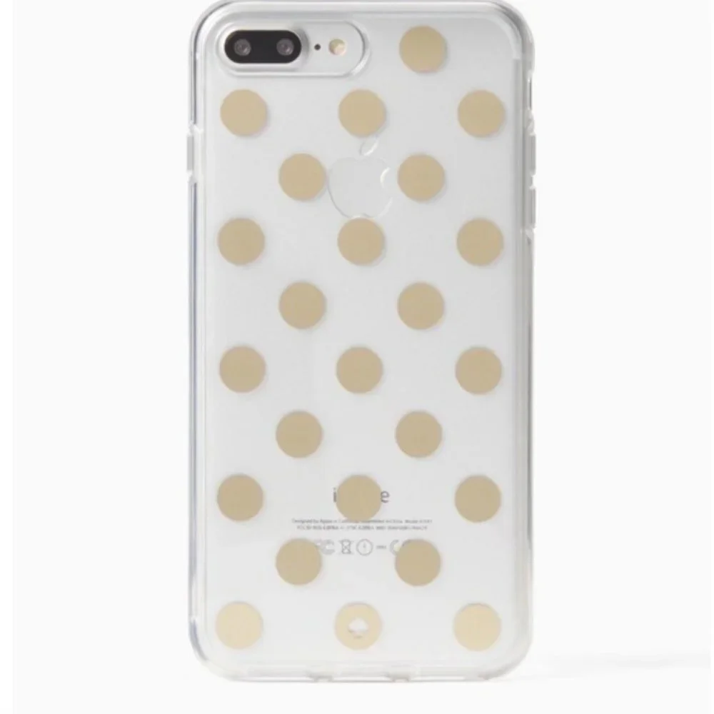 Kate Spade polka Cell Phone Case for iPhone 8+, 7 +, 6S +, 6+ good condition